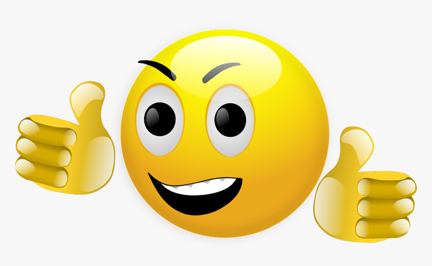 Thumbs Up Smiley, HD Png Download, Free Download