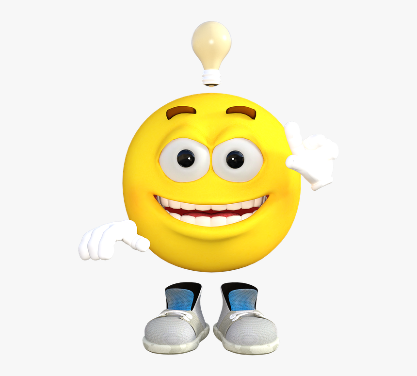 Idea, Emoticon, Emoji, Expression, Face, Smile, Funny - Idea Funny Png, Transparent Png, Free Download