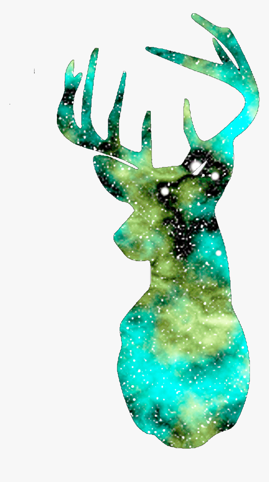 Images Of Animal Head Png - Galaxy Deer Transparent, Png Download, Free Download