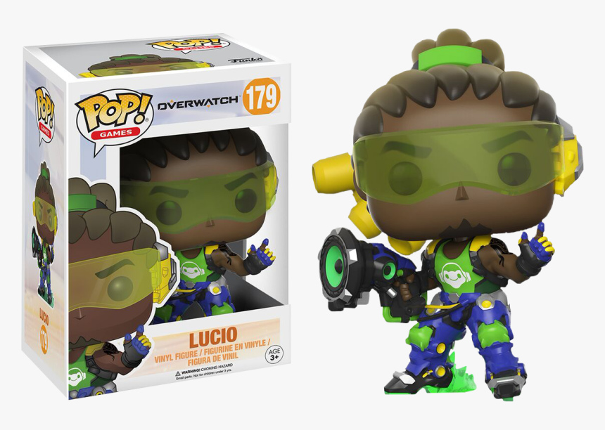 Lucio Pop Vinyl Figure - Funko Pop Overwatch Lucio, HD Png Download, Free Download