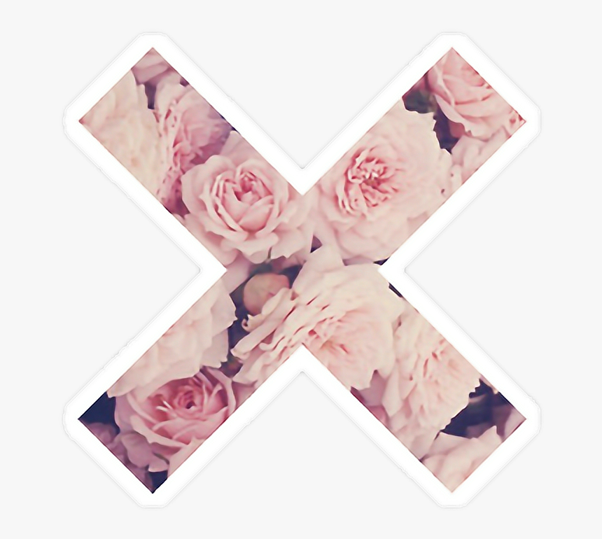 X Tumblr Sticker Flower Flowers - Sticker Png Pink X, Transparent Png, Free Download