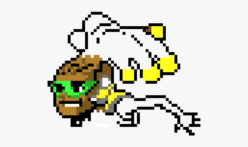 Pixel Art Overwatch Lucio, HD Png Download, Free Download