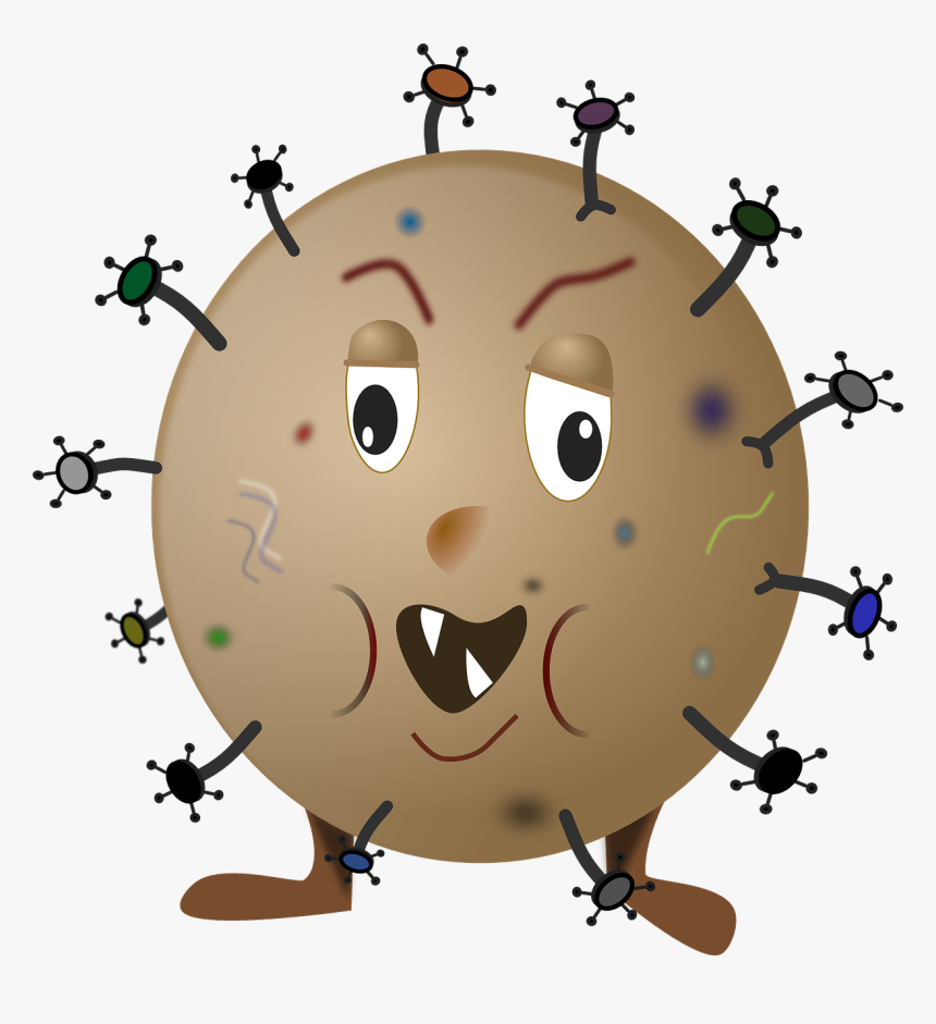 Transparent Disease Clipart - Germs Clip Art, HD Png Download, Free Download