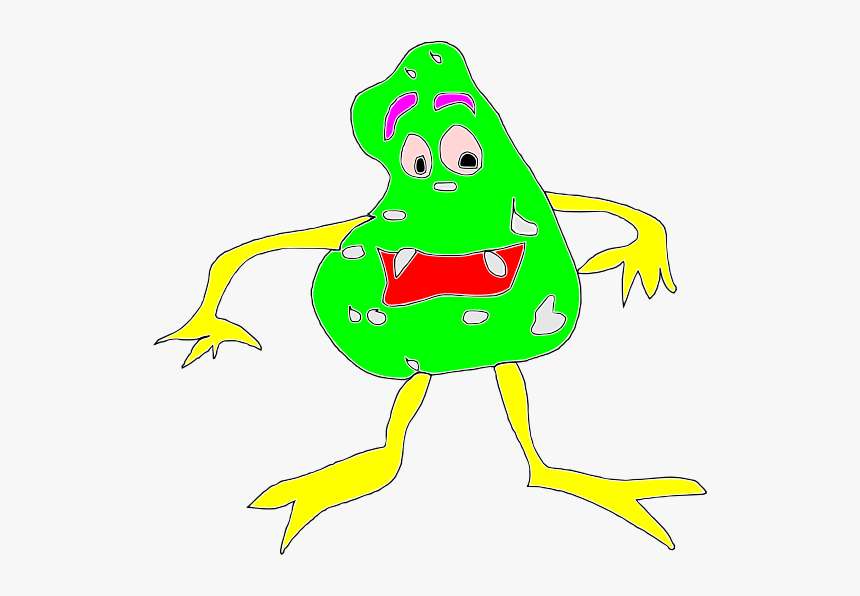 Bacteria Clipart - Hiv Virus Clipart Cartoon, HD Png Download, Free Download