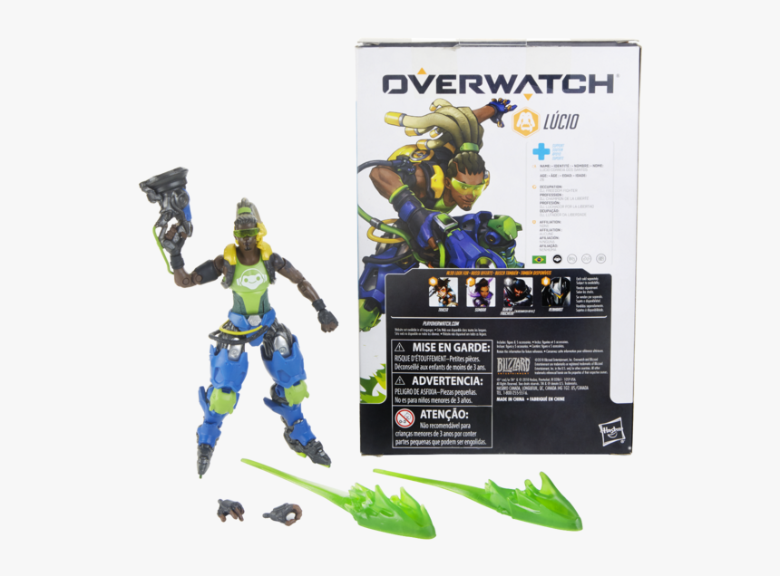 Overwatch Ultimates Series Lucio Collectible Action - Overwatch Ultimates Figures Wave 1, HD Png Download, Free Download