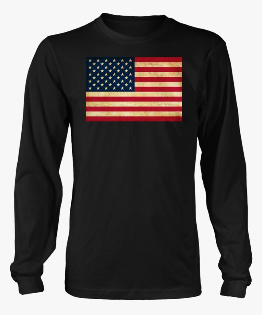 Grunge Vintage Patriotic American Flag Tshirt - American Flag Fuck Yeah, HD Png Download, Free Download