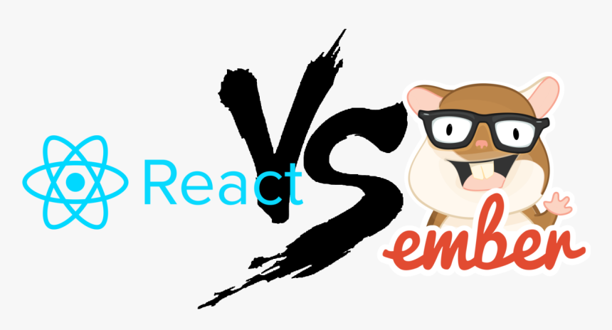 React Vs Ember - Ember Js Logo, HD Png Download, Free Download