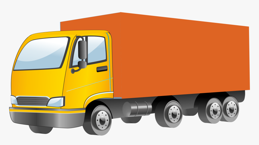Semi Truck Vector Png Clipart - Truck Clip Art, Transparent Png, Free Download
