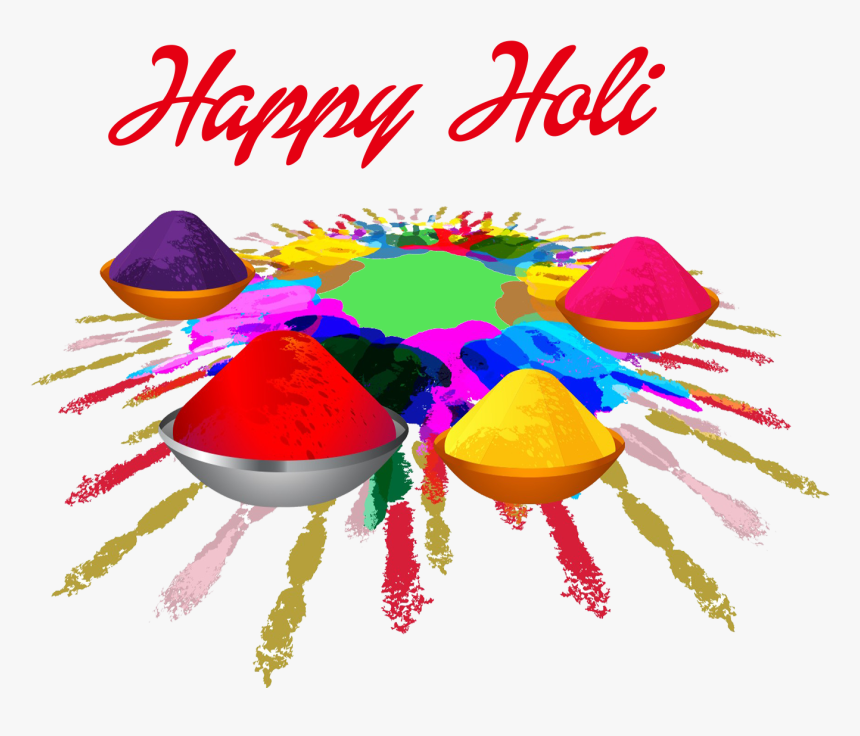 Holi 2019 Png - Graphic Design, Transparent Png, Free Download