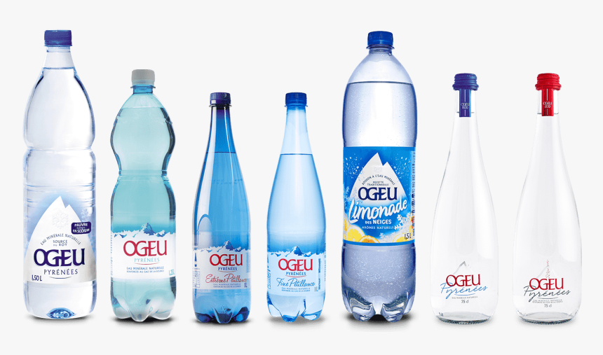 Eau Minerale Png Label - Ogeu Bouteille, Transparent Png, Free Download