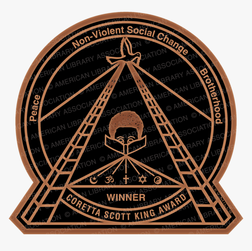 Csk Logo Pyram - Coretta Scott King Award Seal, HD Png Download, Free Download
