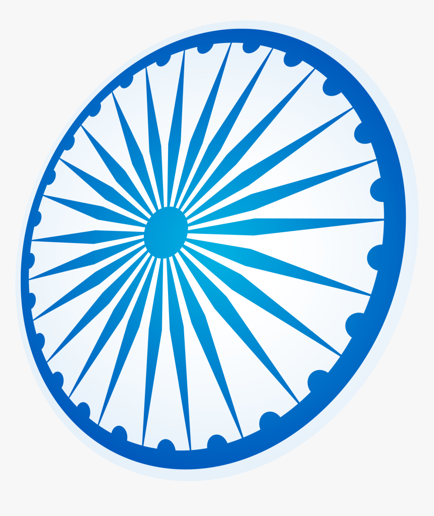 Ashoka Chakra India Transparent Png Image Free Download - Background India Flag Png, Png Download, Free Download