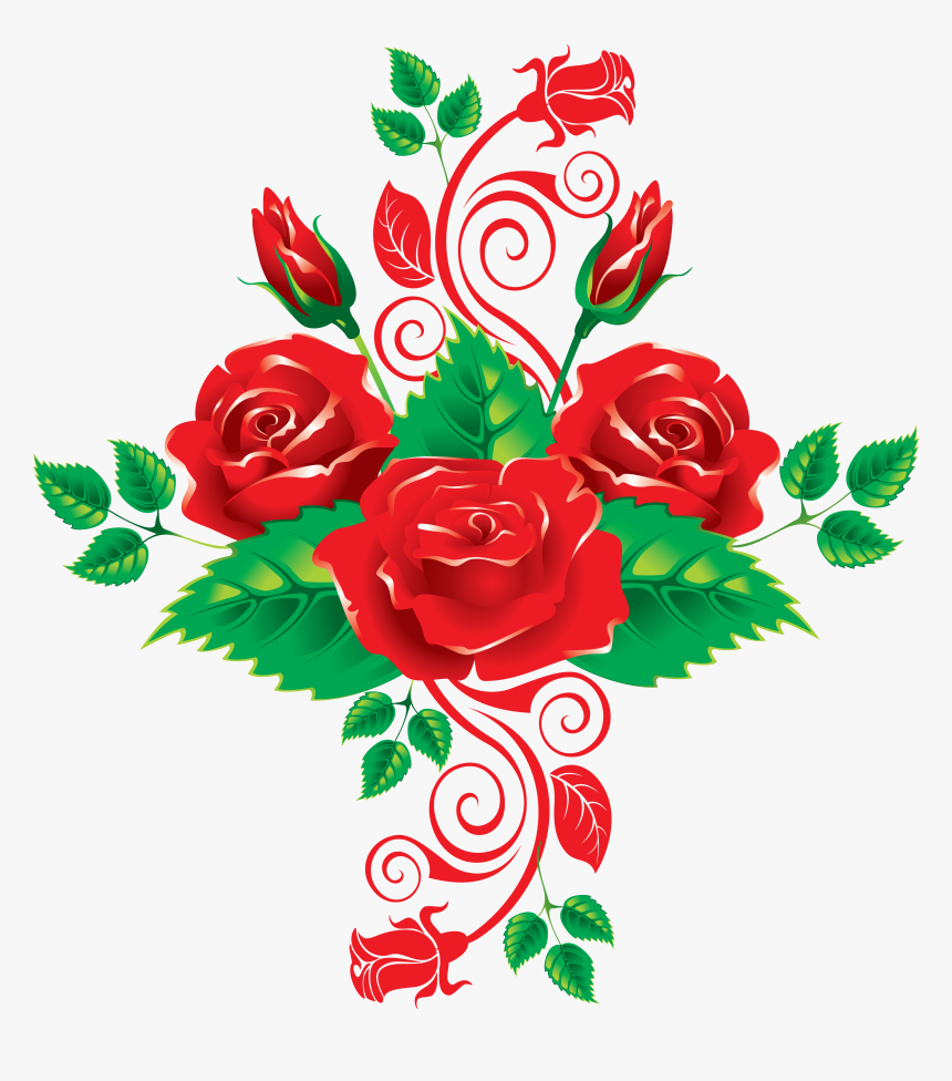 Rose Clip Art - Rose Vector Flower Png, Transparent Png, Free Download