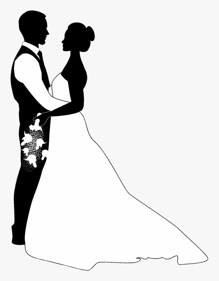 Guests At The Abrams Spotlight Wedding Show Will Have - Wedding Couple Clipart, HD Png Download, Free Download