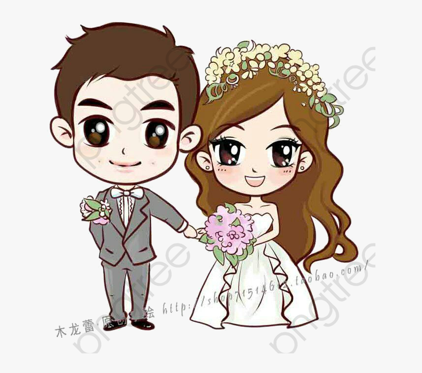 Transparent Couple Clipart - Cute Couple Cartoon Png, Png Download, Free Download