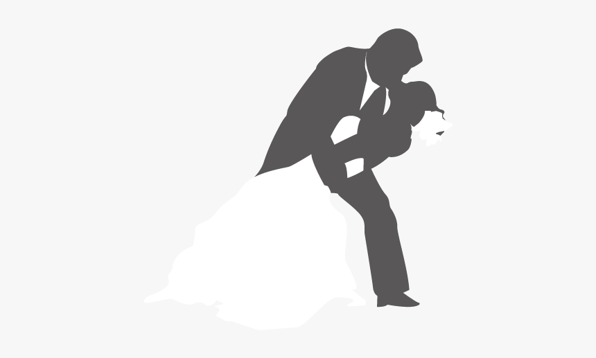 Wedding Silhouette Marriage - Portable Network Graphics, HD Png Download, Free Download