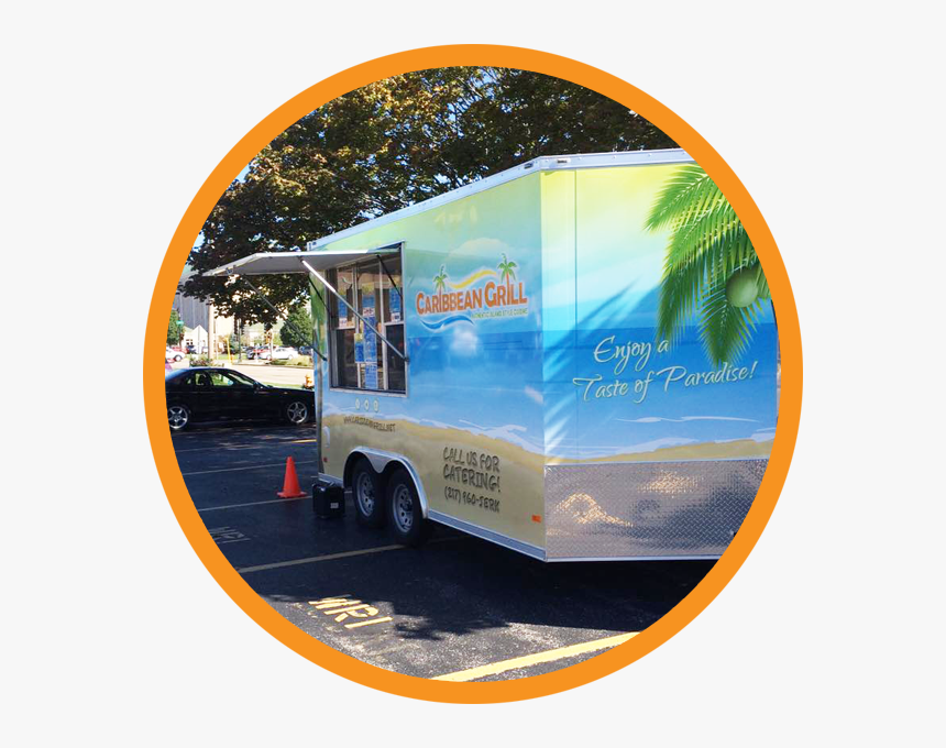 Food Truck @ Wolfram Copy - Caribbean Grill Food Truck Richmond Va, HD Png Download, Free Download