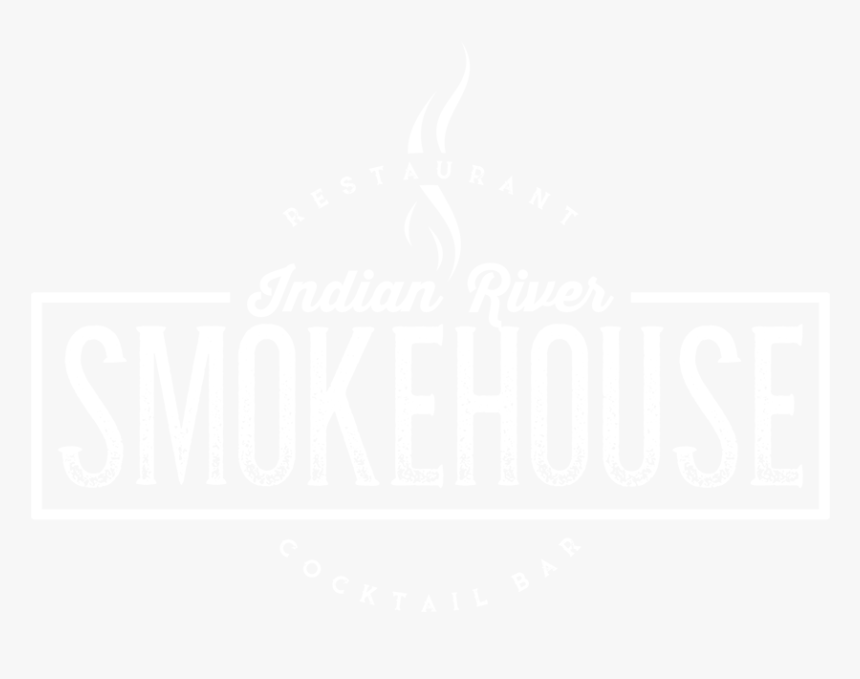 Indian River Smokehouse - Johns Hopkins White Logo, HD Png Download, Free Download