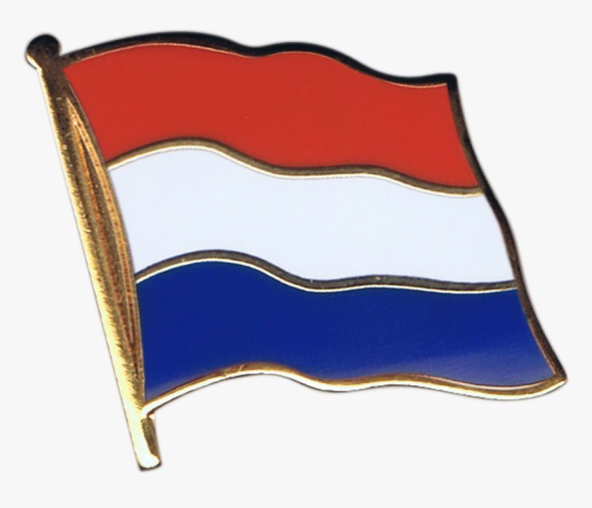 Netherlands Flag Pin, Badge - Mexican Flag Drawing Easy, HD Png Download, Free Download