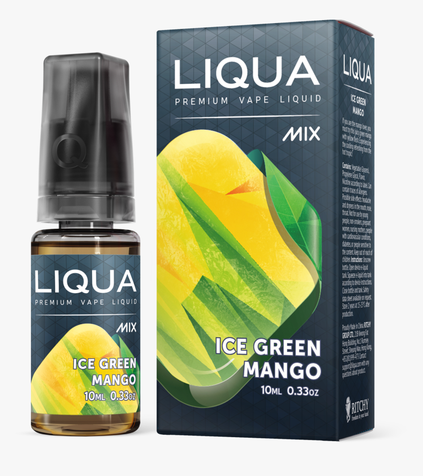 Liqua Ice Green Mango, HD Png Download, Free Download