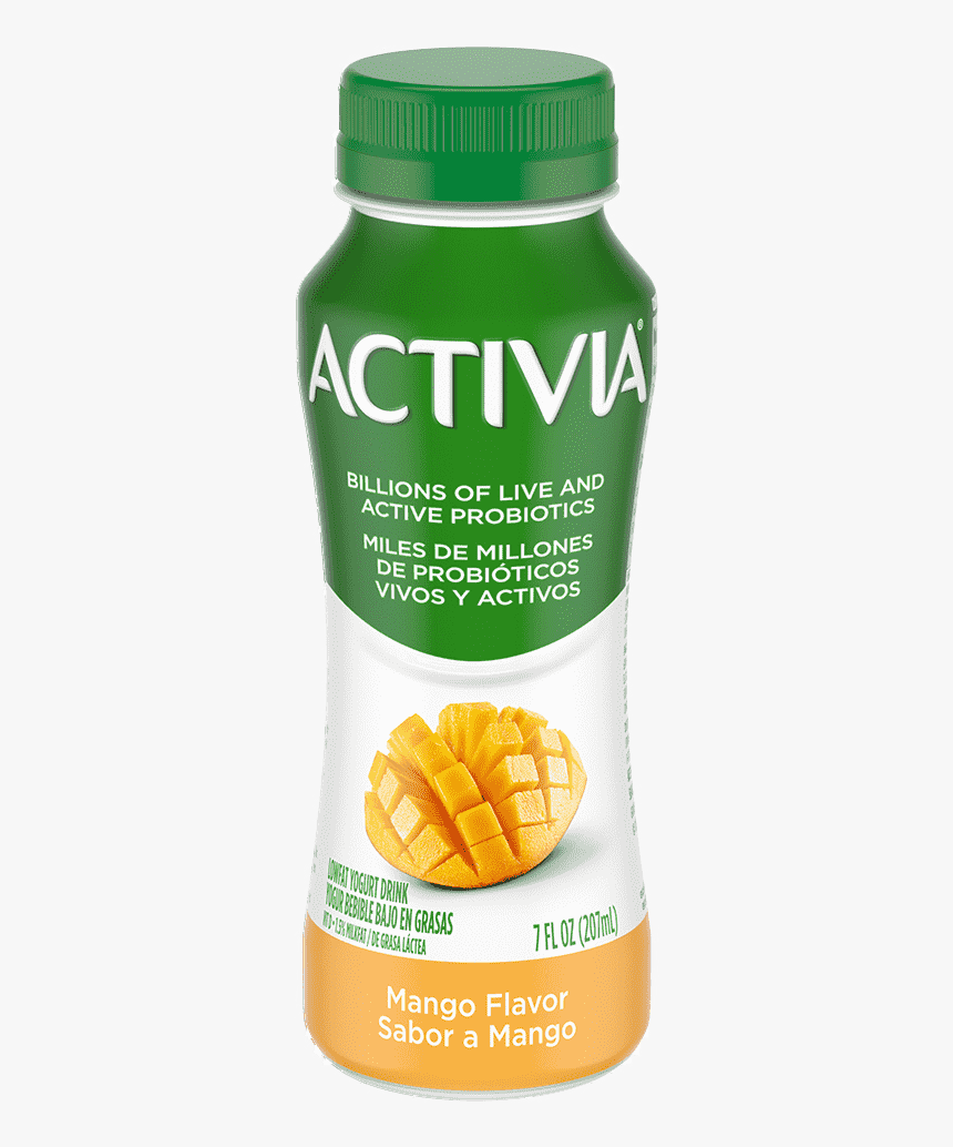 Activia Lowfat Mango Probiotic Drink - Health Shake, HD Png Download, Free Download