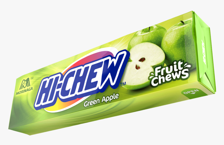 Green Apple Hi Chew Stick - Hi Chew Transparent Background, HD Png Download, Free Download