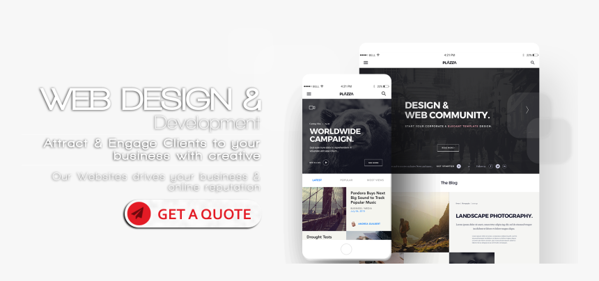 Web Design And Development Services, HD Png Download, Free Download