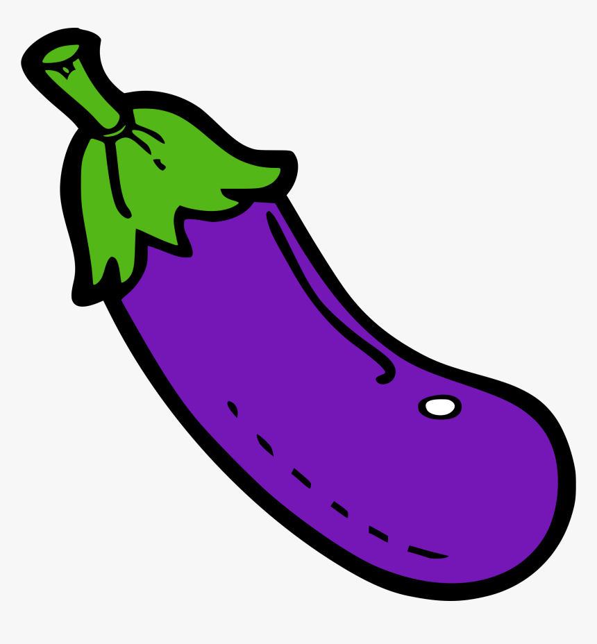 Transparent Brinjal Clipart - Eggplant Cliparts, HD Png Download, Free Download