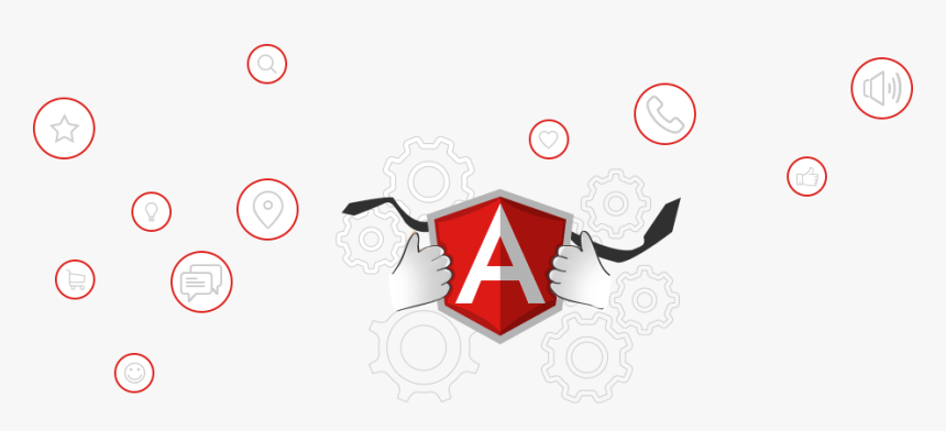 Custom Web Development Company In India - Angularjs Development Banner, HD Png Download, Free Download