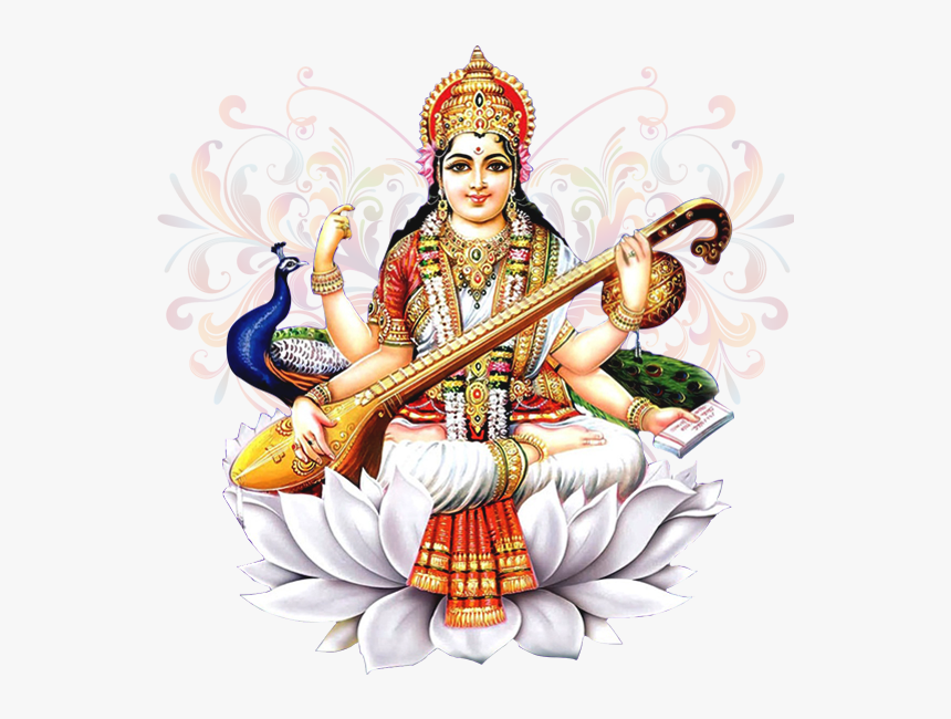 Saraswati Puja, HD Png Download, Free Download