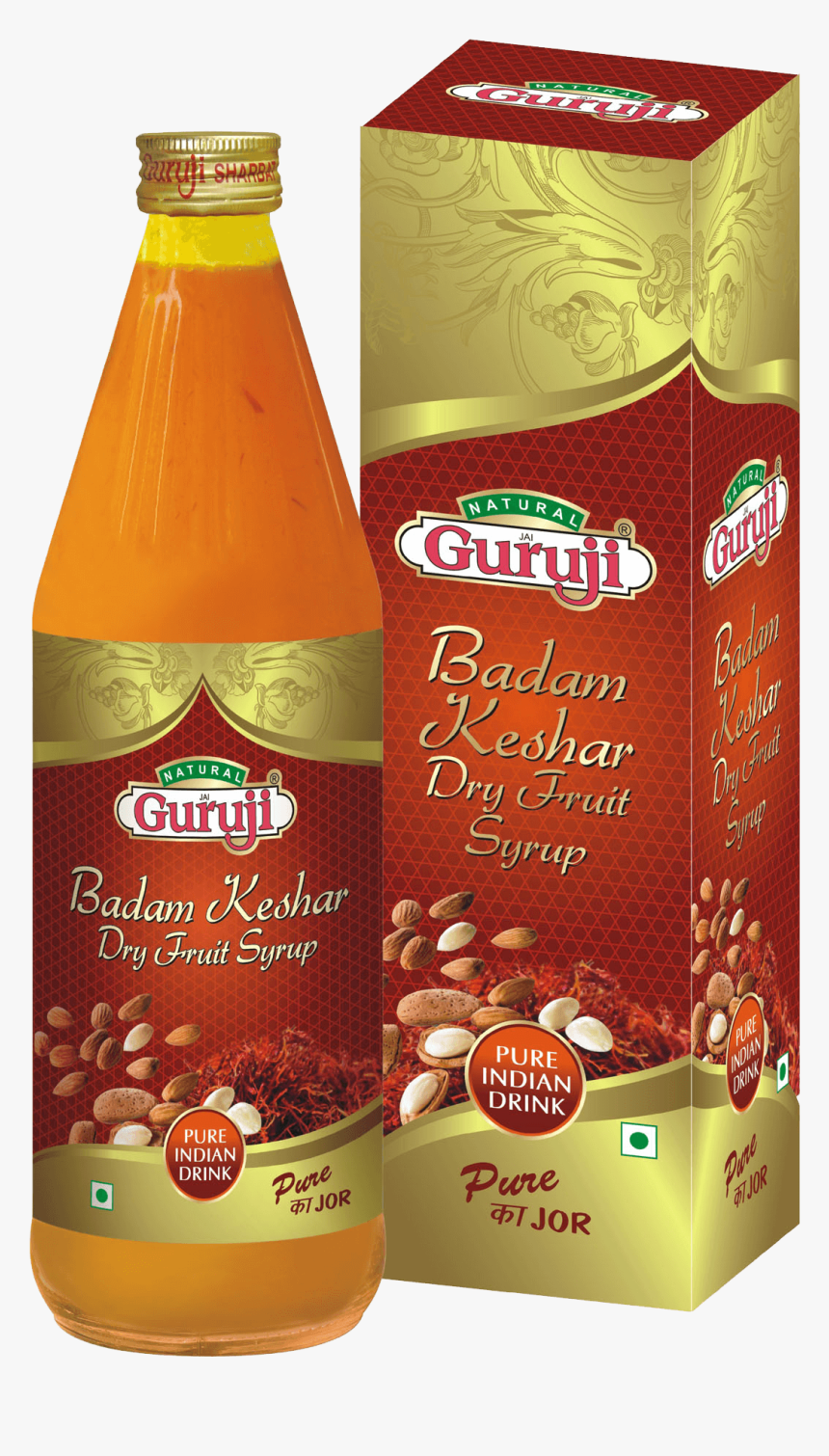 Guruji Thandai , Png Download - Mango Panna Guruji Fruit Syrup, Transparent Png, Free Download