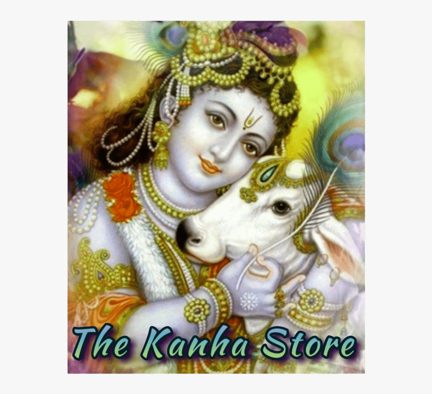 Krishna With Gau Mata, HD Png Download, Free Download