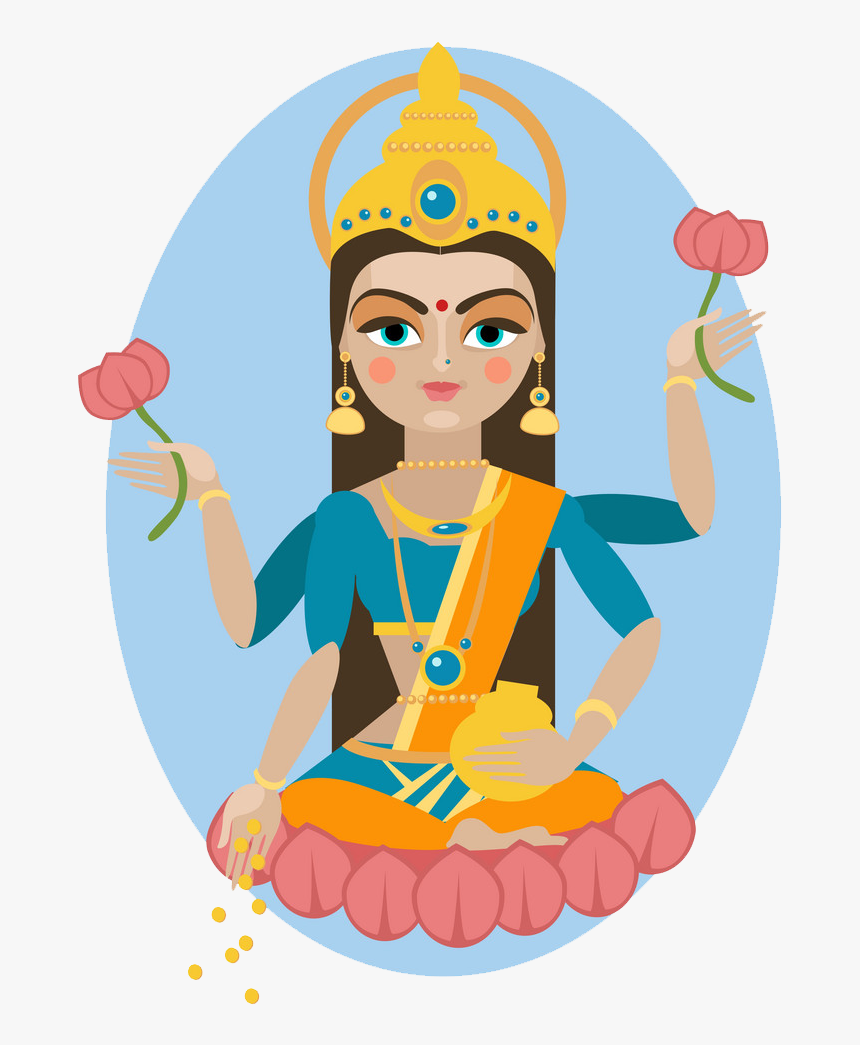 Laxmi Illustration, HD Png Download, Free Download