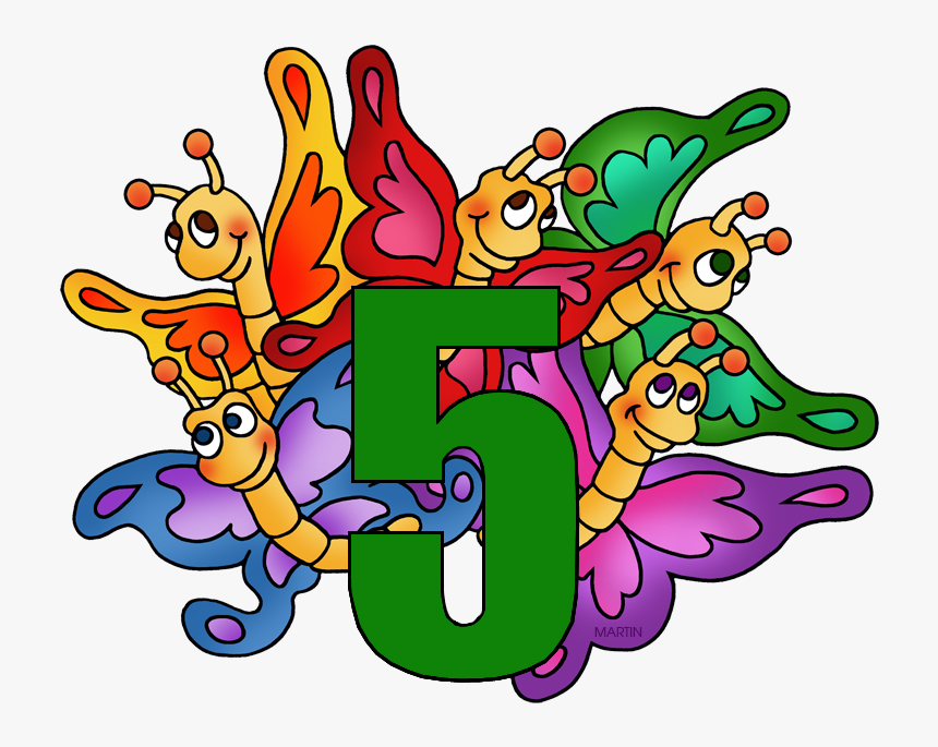 Free Numbers Clip Art By Phillip Martin, Number - Cartoon, HD Png Download, Free Download