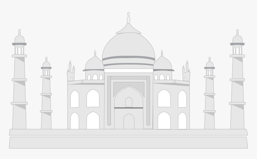 Taj Mahal Transparent Background, HD Png Download, Free Download