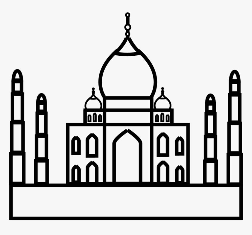 Taj Mahal Icon Transparent, HD Png Download, Free Download