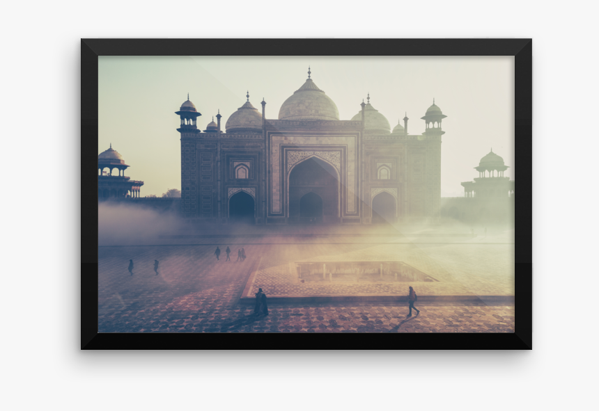 Taj Mahal In Fog, HD Png Download, Free Download