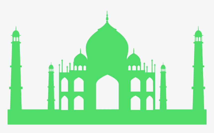 Clipart Taj Mahal Outline, HD Png Download, Free Download