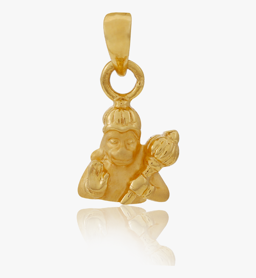 Divine Gold Hanuman Pendant - Pendant, HD Png Download, Free Download