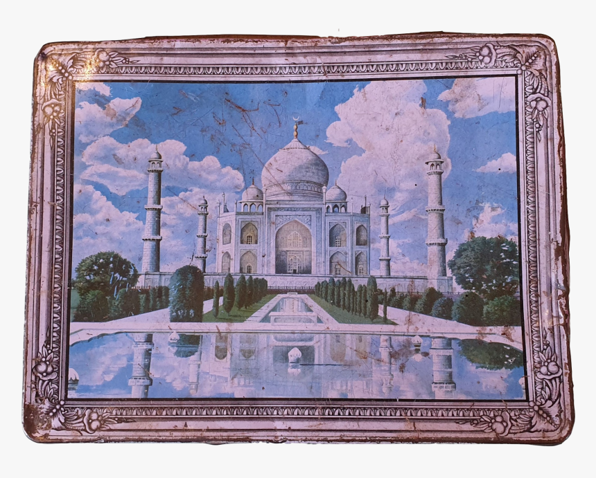 Vintage Taj Mahal Tin - Palace, HD Png Download, Free Download