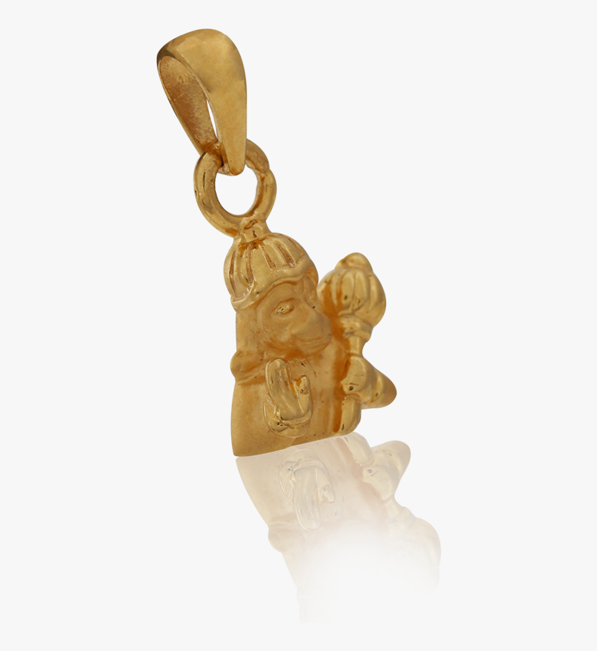 Divine Gold Hanuman Pendant - Pendant, HD Png Download, Free Download