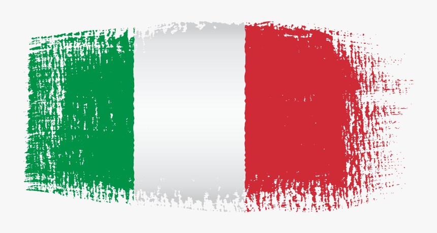 Italian Flag Brush Effect - Transparent Background Italian Flag Png, Png Download, Free Download