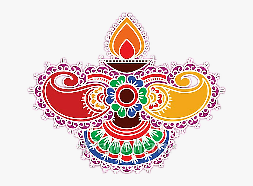 #eegarai #shivashree #deepavali #diwali #india #தீபாவளி - Deepavali Kolam Hd Png, Transparent Png, Free Download