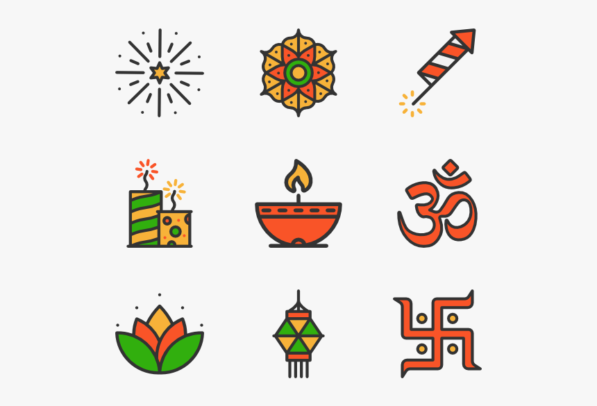 947 Free Vector Icons - Diwali Icons Png, Transparent Png, Free Download