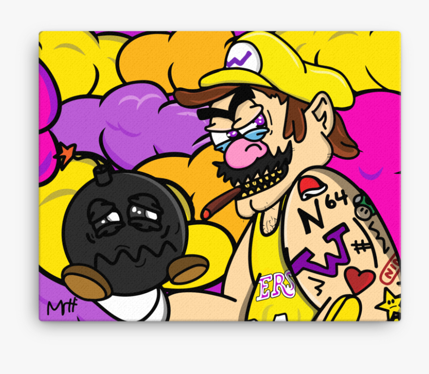 Image Of Wario Land - Cartoon, HD Png Download, Free Download