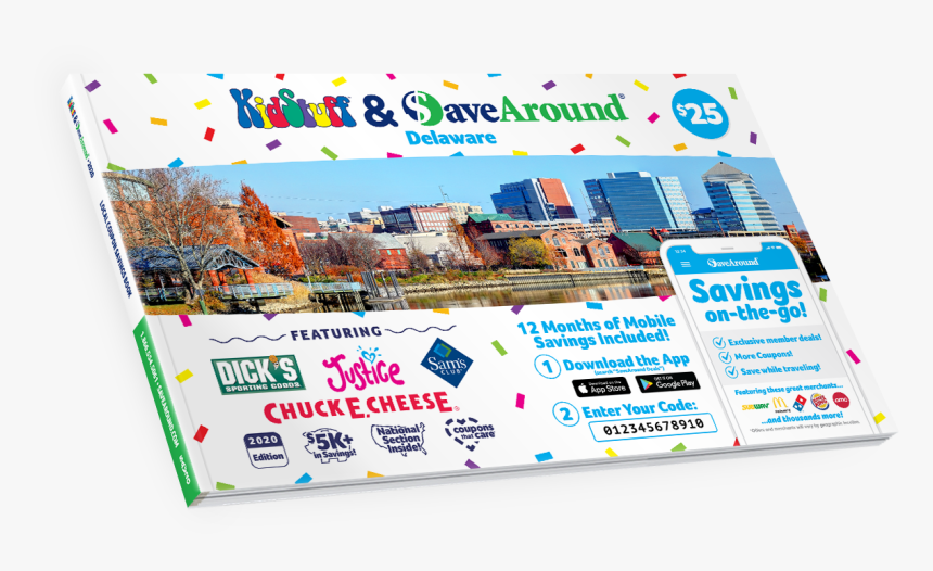 Northern Delaware, De 2020 Savearound® Coupon Book - Save Around Book Lehigh Valley, HD Png Download, Free Download