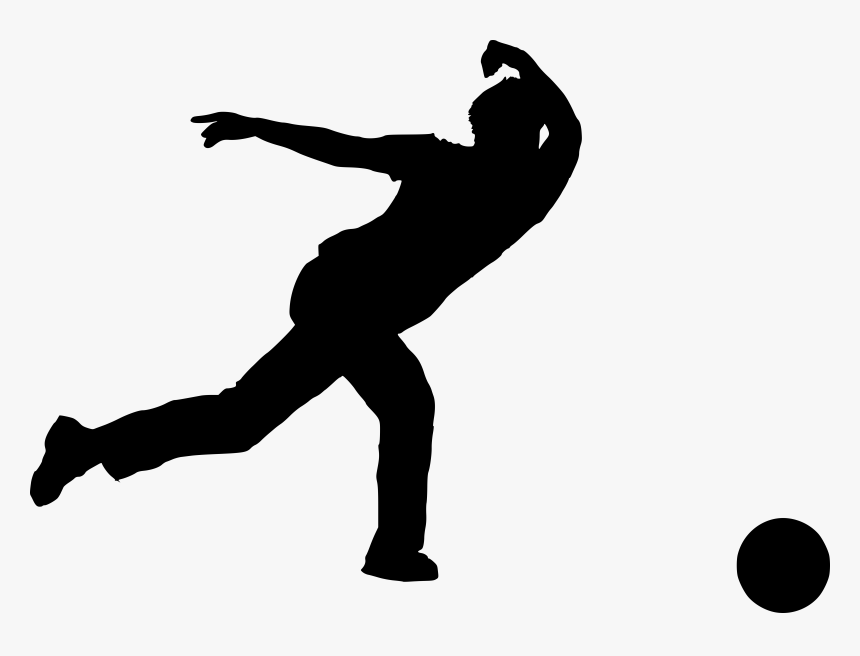 Free Png رياضة البولينج صورة ظلية Png Images Transparent - Silhouette Bowling Vector Png, Png Download, Free Download