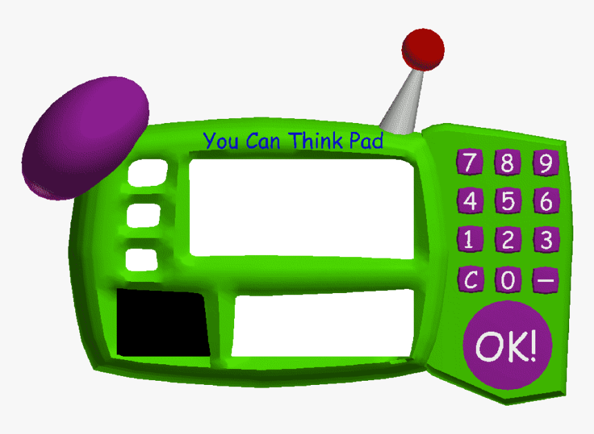 You Can Think Pad - Baldi You Can Think Pad, HD Png Download, Free Download