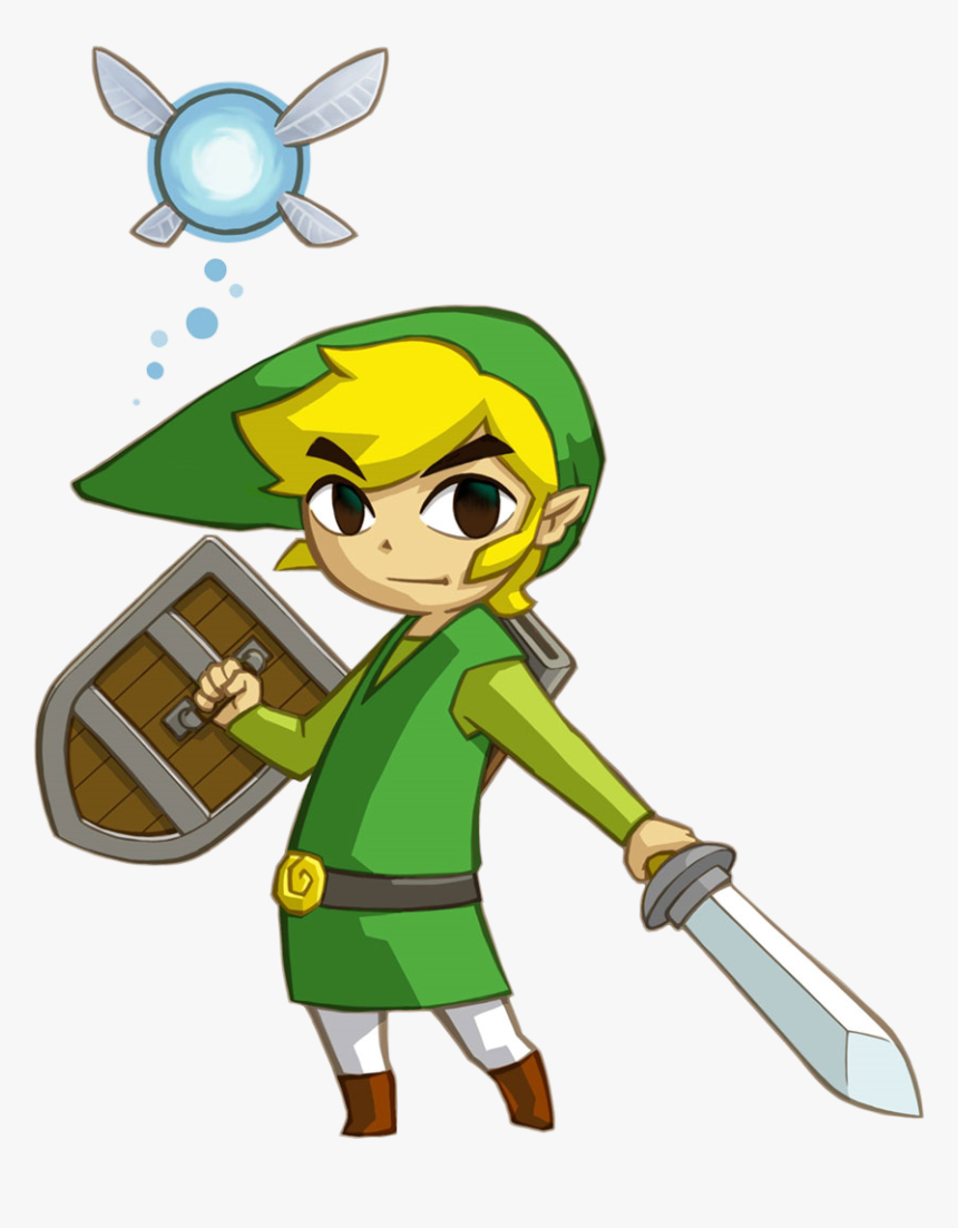 Toon Link Png - Legend Of Zelda Phantom Hourglass Link, Transparent Png, Free Download