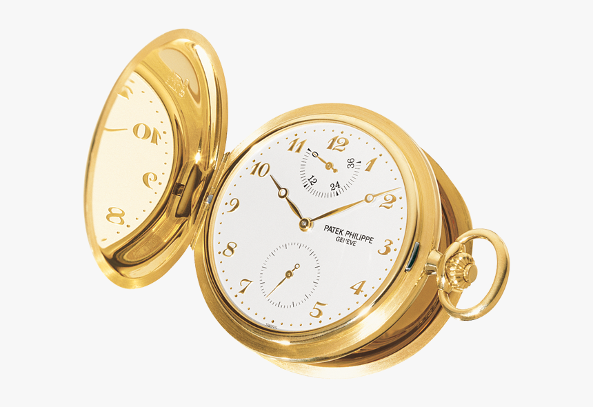 Patek Philippe Pocket Watch Savonette Power Reserve - Карманные Часы Пнг, HD Png Download, Free Download